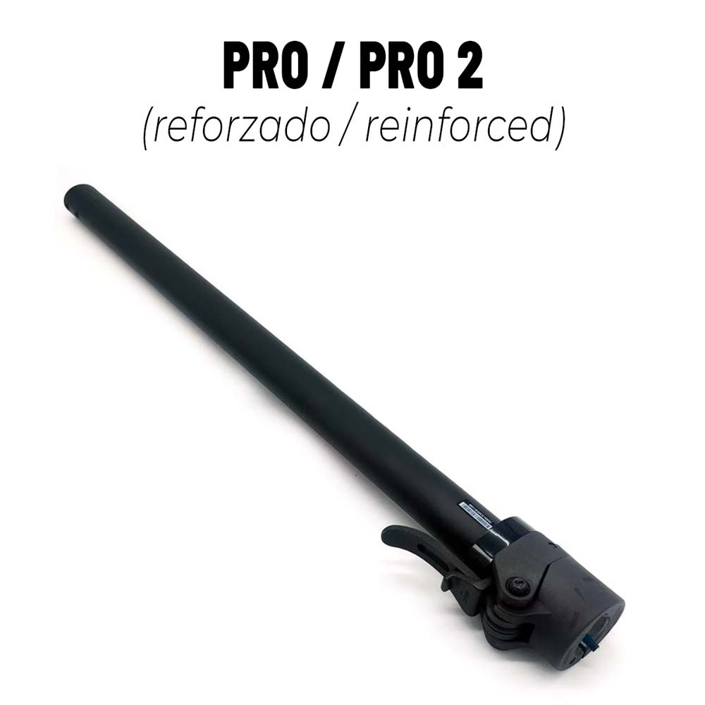 Accesorio para patinetes eléctricos - Mástil Para Xiaomi PRO / PRO2 (Nueva versión con pestaña de seguridad)