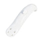 Accesorio para patinetes eléctricos - Guardabarros de 4 agujeros con gancho (Blanco)