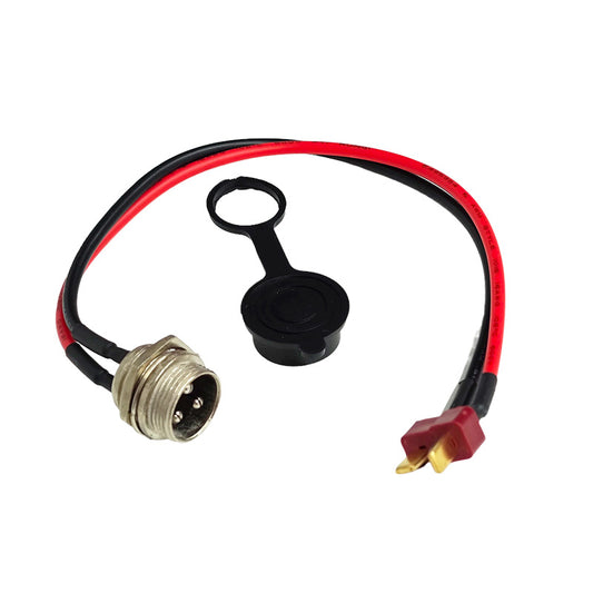 Accesorio para patinetes eléctricos - Puerto de carga GX16 – conector T-Plug (Incluye tapa de conector)