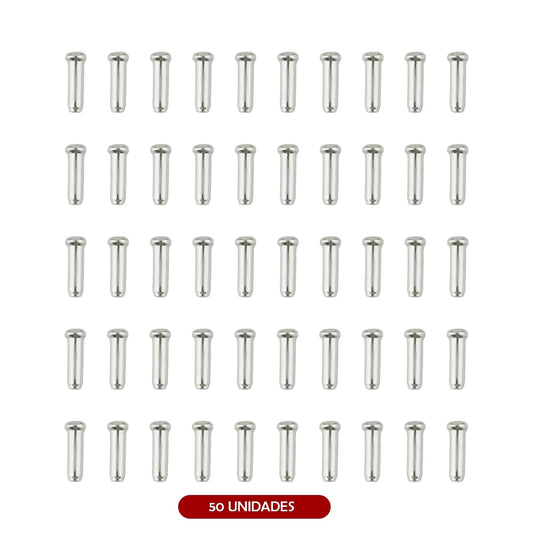 Accesorio para patinetes eléctricos - Tope cable freno (Pack 50 unidades) Plata