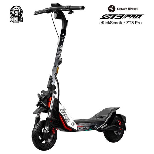 Accesorio para patinetes eléctricos - Vinilo Mercedes Benz AMG para Segway ZT3 Pro