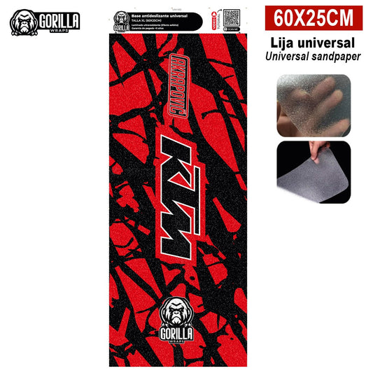 Accesorio para patinetes eléctricos - Base antideslizante universal KTM Red 60x25 cm