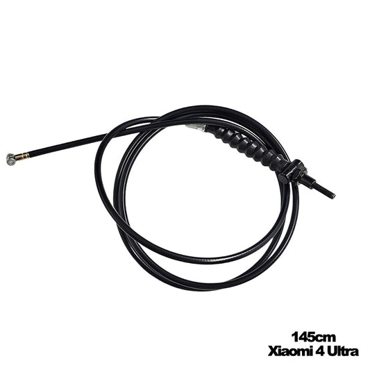 Accesorio para patinetes eléctricos - Cable de freno tambor Xiaomi Mi4 Ultra (Negro)