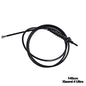 Accesorio para patinetes eléctricos - Cable de freno tambor Xiaomi Mi4 Ultra (Negro)