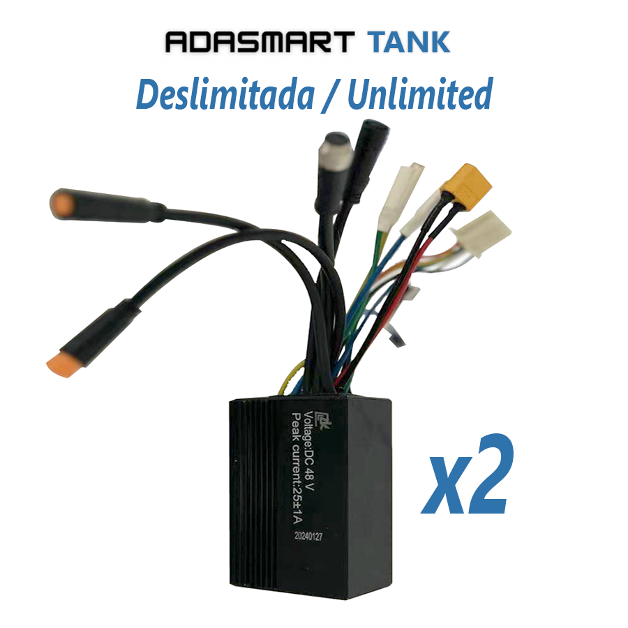 Accesorio para patinetes eléctricos - Controladora para deslimitar patinete Adasmart Tank