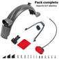 Accesorio para patinetes eléctricos - Pack completo guardabarros trasero para Xiaomi (Soporte plástico 8,5 pulgadas)