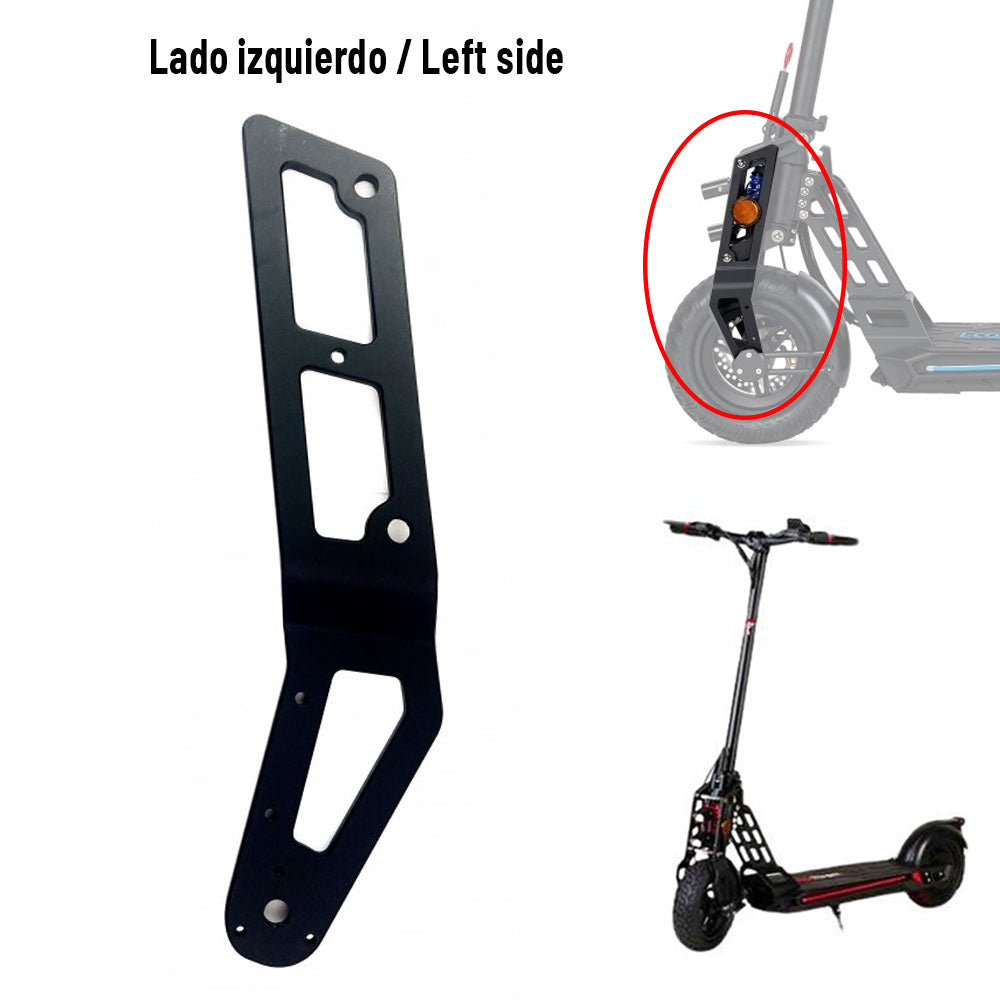 Accesorio para patinetes eléctricos - Brazo horquilla izquierda para Bogist Urbetter M6, Ecoxtrem Bison, B-Mov freestyle 5 y similares