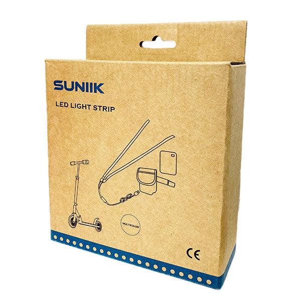 Accesorio para patinetes eléctricos - Luz faro tira led para Patinete