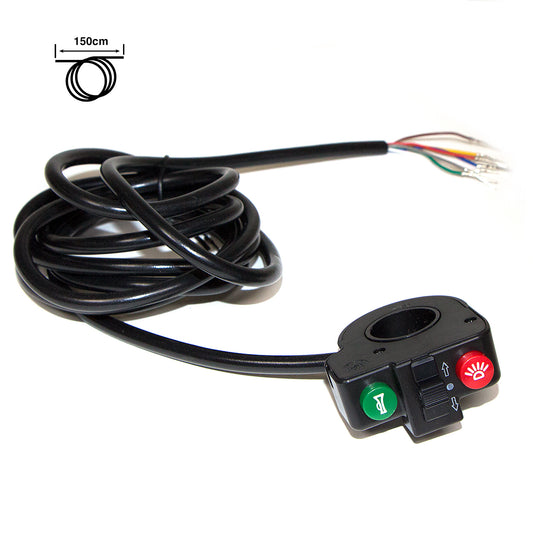 Accesorio para patinetes eléctricos - Botonera Mecania Con Intermitente Luz Claxon