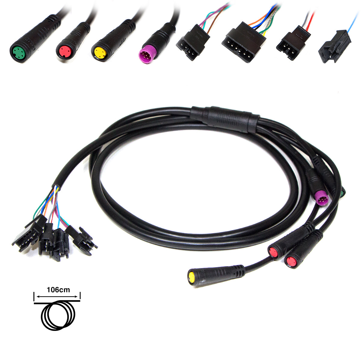Accesorio para patinetes eléctricos - Cable central Compatible con Smartgyro Crossover