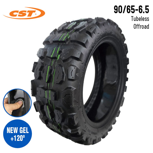 Accesorio para patinetes eléctricos - Rueda Cubierta 11x3 offroad (90/65-6,5) Tubeless (con gel antipinchazo)