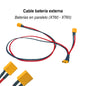 Accesorio para patinetes eléctricos - Cable para baterías externas en paralelo (conector XT60-XT60)