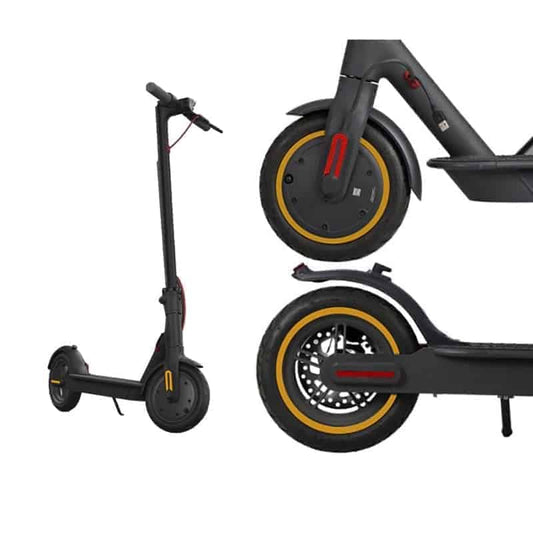 Accesorio para patinetes eléctricos - Pegatina llanta Amarilla Para Xiaomi (4 unidades)