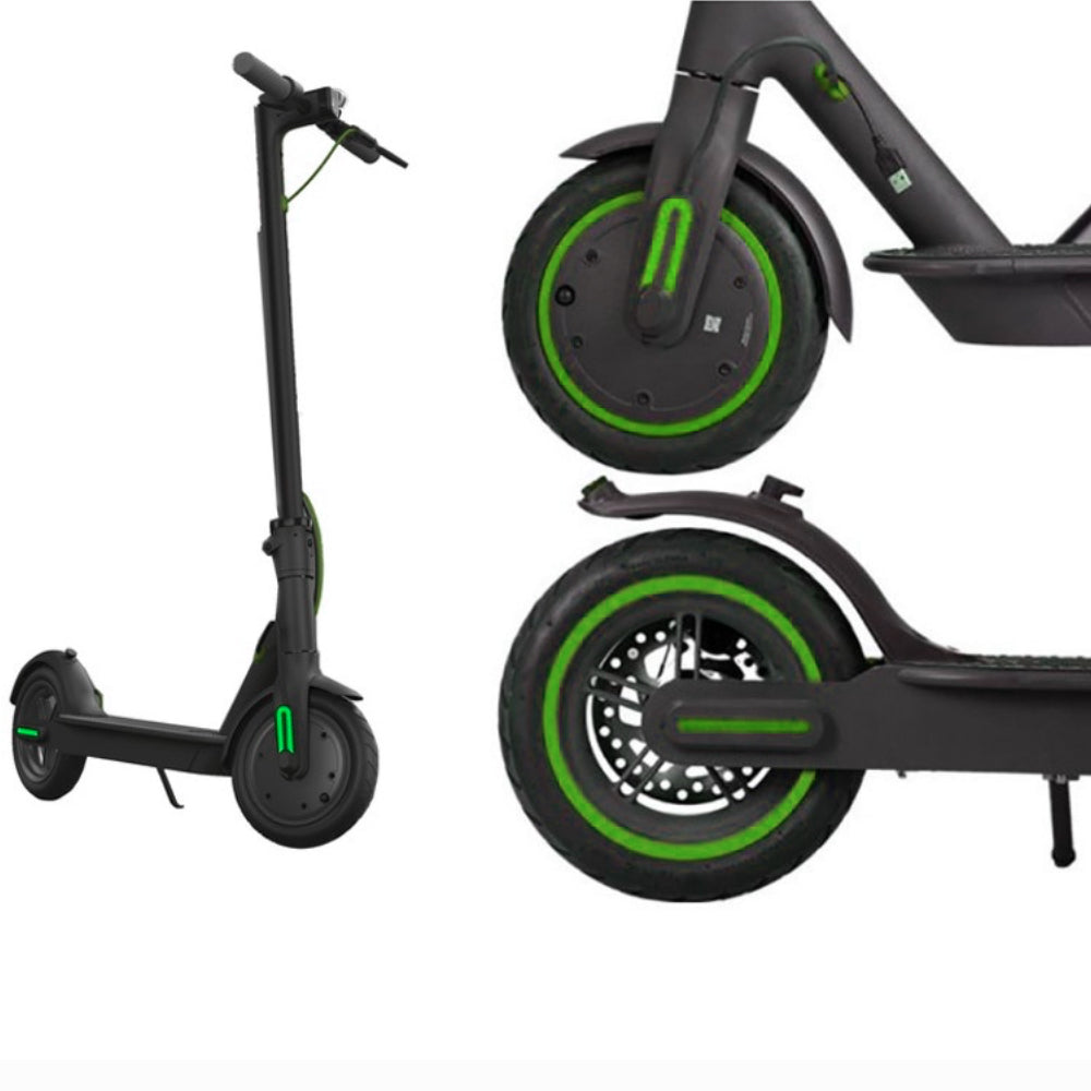 Accesorio para patinetes eléctricos - Pegatina llanta Verde para patinete eléctrico