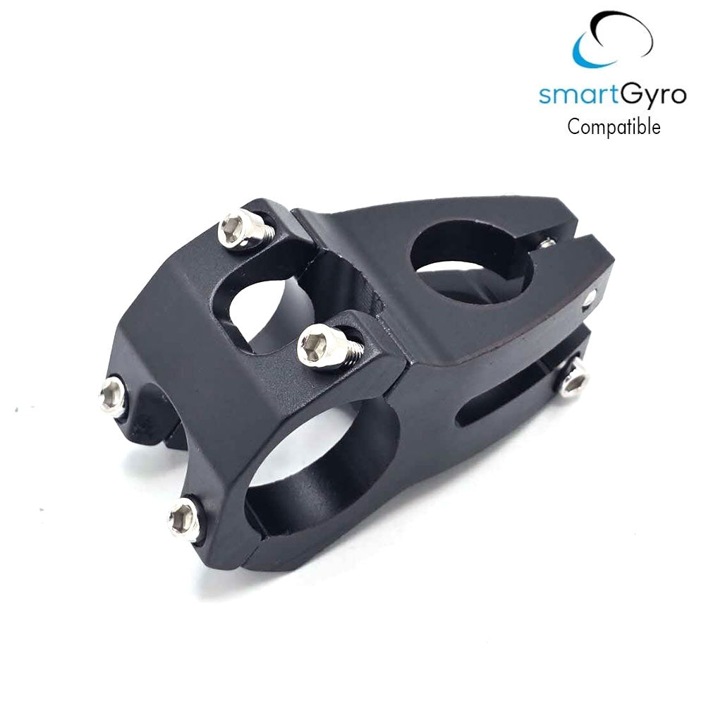 Accesorio para patinetes eléctricos - Potencia para Smartgyro para manillar (Negro)