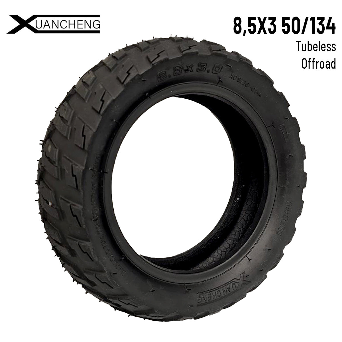 Accesorio para patinetes eléctricos - Rueda cubierta 8,5x3 50/134 Tubeless