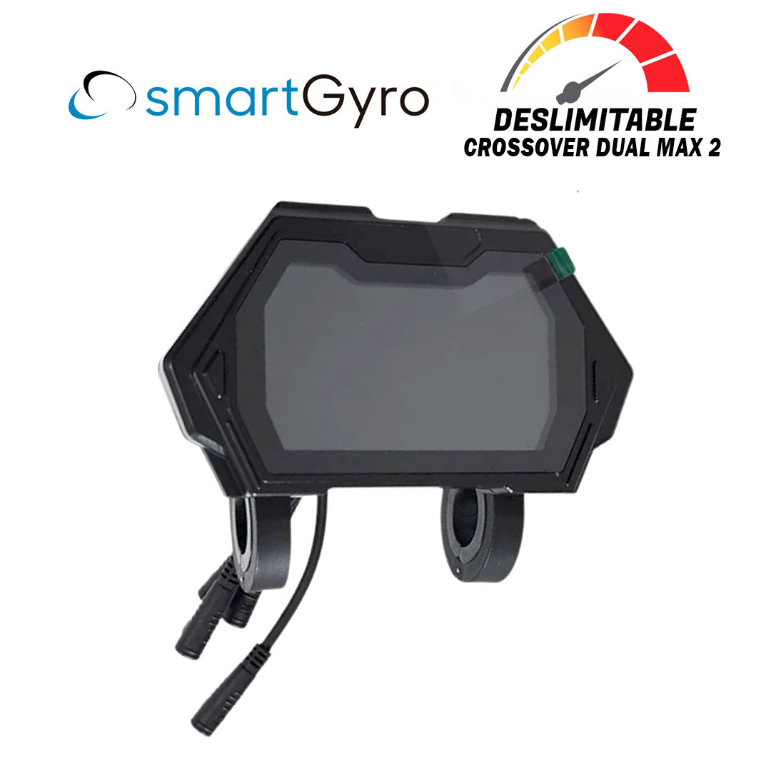 Accesorio para patinetes eléctricos - Display Crossover DUAL MAX 2 - (Deslimitado 40Km/h)
