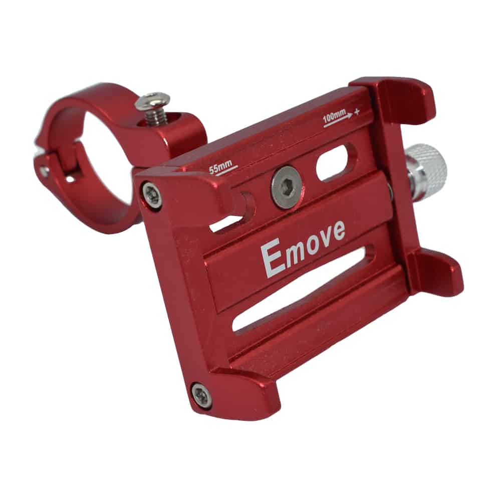 Accesorio para patinetes eléctricos - Soporte móvil A - Rojo
